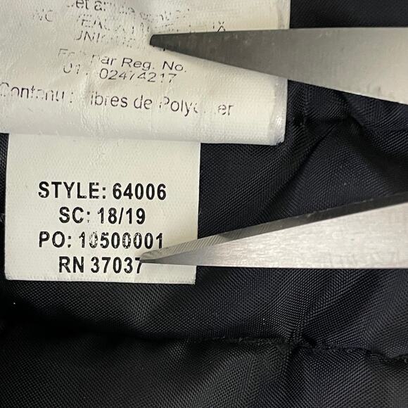 Obermeyer Vest Kid's Size 6 Red Black Plaid Sherpa Full Zip Outdoor Ski Children - Picture 8 of 9